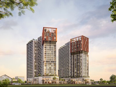 Căn 2PN/65.8m2 giá 3.284 tỷ cách cầu Hòa Xuân 800m - CORA TOWER 1