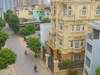 Căn góc 2 mặt tiền đường 15m   p10 tân bình   6 tầng thang máy   nở hậu   sát lạc long quân 4