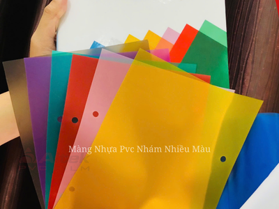 Kho Màng Nhựa PVC Nhám Màu Lớn Nhất Bền Đẹp Tuyệt Đối 0