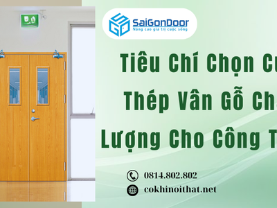 Tiêu Chí Chọn Cửa Thép Vân Gỗ Chất Lượng Cho Công Trình 1