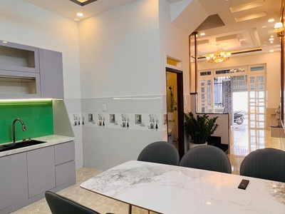 Nhà thạnh lộc 15, đường 5m xe hơi, khu chợ càu đồng, giá rất yêu thương 4