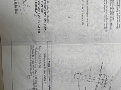 Bán đất mặt tiền dĩ an giá rẻ ngay trung tâm hành chính dĩ an 150m2 5 x 30 giá : 6.8 tỷ. 3