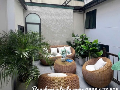 Sofa sò mây nhựa phòng khách 3