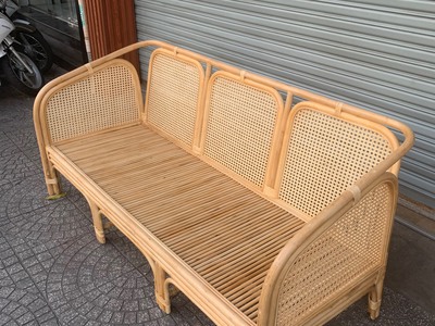 Sofa mây vuông mắt cáo 0