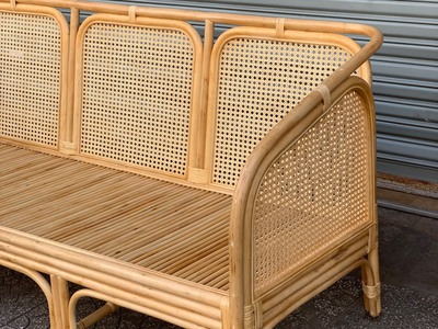 Sofa mây vuông mắt cáo 1