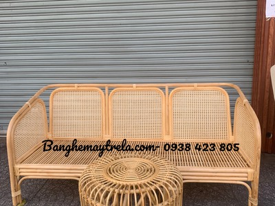 Sofa mây vuông mắt cáo 6