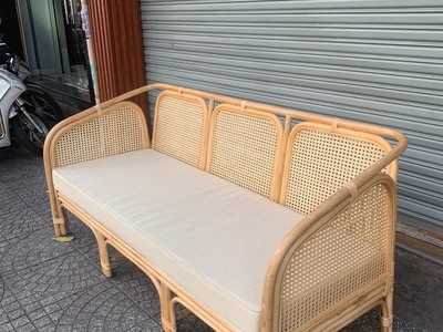 Sofa mây vuông mắt cáo 7