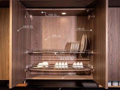 Thi Công Tủ Bếp Trên Theo Yêu Cầu   Mẫu Đẹp   Chuẩn Kích Thước   Giá Tốt 5