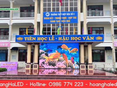Nâng Cấp Hệ Thống Trình Chiếu Với Màn Hình LED Trường Học Tại THPT Hiệp Hòa 3 1