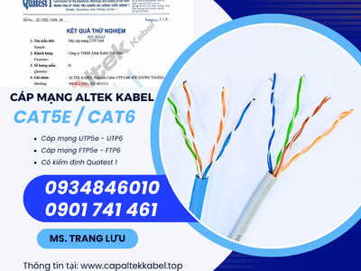 Cáp mạng Altek Kabel Cat5e/ Cat6 Đà Nẵng, Hà Nội, Hồ Chí Minh 2