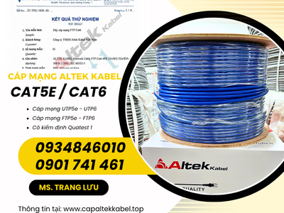Cáp mạng Altek Kabel Cat5e/ Cat6 Đà Nẵng, Hà Nội, Hồ Chí Minh 3