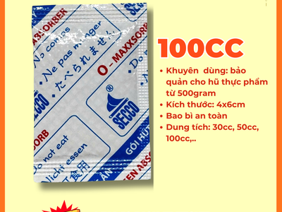Hướng dẫn Cách sử dụng Gói Hút Oxy Bảo Quản Bánh Mứt, Thực Phẩm 0