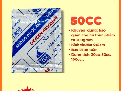 Hướng dẫn Cách sử dụng Gói Hút Oxy Bảo Quản Bánh Mứt, Thực Phẩm 1