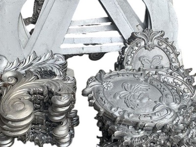 Nhôm phù điêu trang trí cửa cổng, hàng rào 6