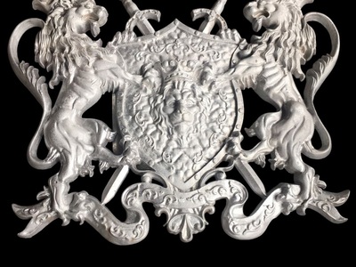 Nhôm phù điêu trang trí cửa cổng, hàng rào 7