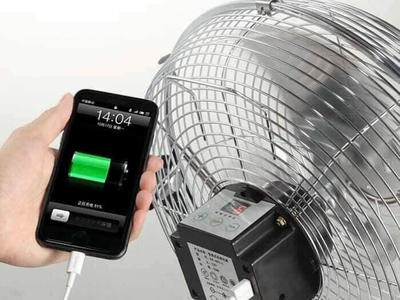 Quạt Năng Lượng Mặt Trời Cho Ban Công   Giải Pháp Làm Mát Nhỏ Gọn, Tiện Lợi 0