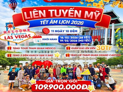 Đơn vị uy tín chuyên tổ chức tour du lịch Mỹ trọn gói giá ưu đãi 0