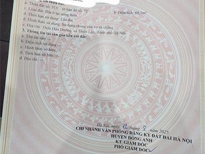 Sở hữu ngay đất đẹp - giá tốt - vị trí đắc địa tại xã kim chung, đông anh, hà nội 0