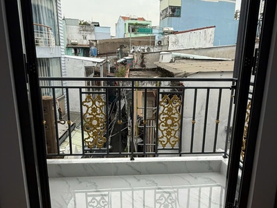 Bán nhà mới 3 tầng   2.75 tỷ   ni sư huỳnh liên, p.10 tân bình 3