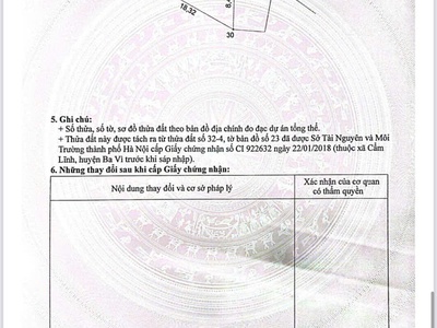 Sở hữu ngay lô đất đẹp - giá tốt - vị trí đắc địa tại cẩm lĩnh, ba vì, hà nội. 2