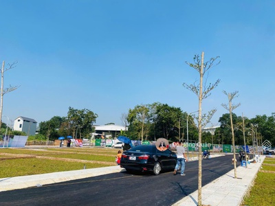 Bán đất thổ cư phú cát, quốc oai, hà nội. 120m2, mt 6m, sổ đỏ, giá 3.9 tỷ. 0