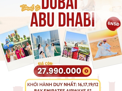 Vivu Duabi giá siêu đẹp 27,990K 0