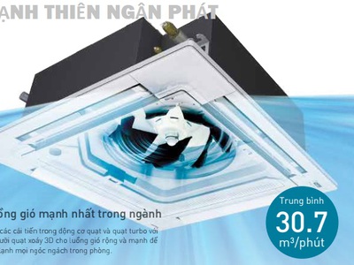 Máy Lạnh Âm Trần Panasonic S-3448PU3H/U-34PR1H5-Inverter-Gas R32 0
