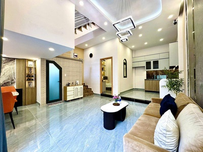 Ngang 6m hiếm - phan văn trị - phạm văn đồng - 60m2 - 3 tầng sân thượng-3 pn - 8. x tỷ 1