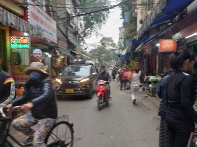 Bán nhà mặt phố phúc xá - ba đình vỉa hè rộng, kinh doanh đỉnh, gần hồ hoàn kiếm 60m mặt tiền 5m 2