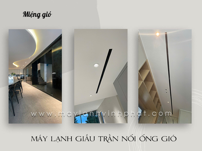 Các kiểu miệng gió phổ biến của Máy lạnh giấu trần/Cung cấp sỉ cho mọi công trình 0