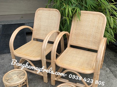 Ghế đơn mây tre đan 2