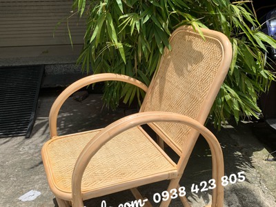 Ghế đơn mây tre đan 4