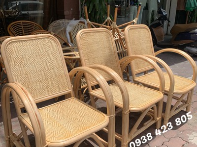 Ghế đơn mây tre đan 6