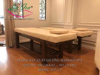 Giường matxa toàn thân khung gỗ tại hải hậu, nam định 13