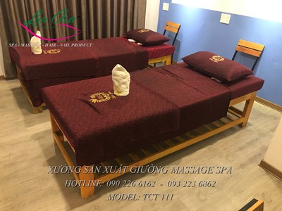 Giường matxa toàn thân khung gỗ tại hải hậu, nam định 5