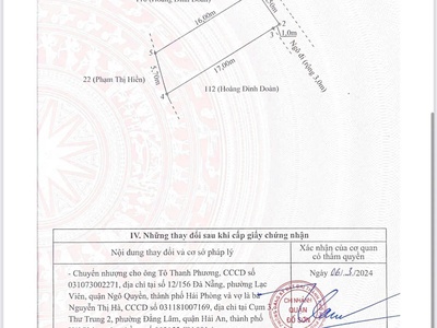Lô đất đẹp 93,4m phường Hợp Đức, Đồ Sơn, Hải Phòng. 0