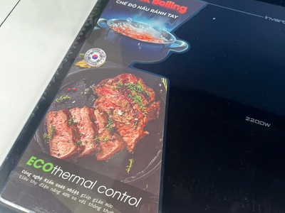 Bếp từ đôi Kocher DI-338PRO hàng chính hãng 2