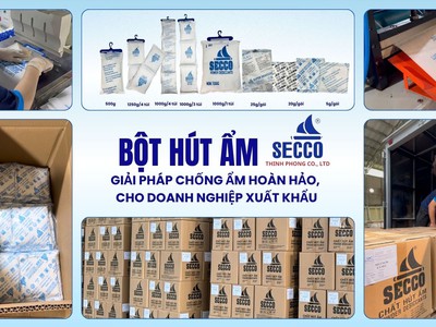 Bột Hút Ẩm - Túi Treo Hút Ẩm Container loại 1kg 3 túi, 4 túi 1