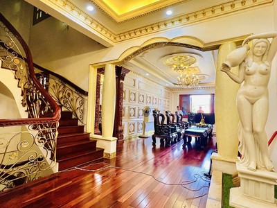 Hạ 6,5 tỷ, bán nhà mặt tiền bình long - gần nguyễn sơn, 8x35m, 5 tầng - 7pn, 39 tỷ. 0