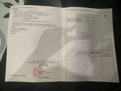 Bán nhanh lô đất mặt tiền đường hùng vương nhơn trạch trung tâm xã phước an 1