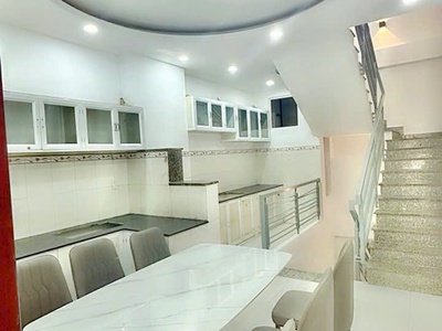 Nhà 4 tầng - 72m2 - 4x18m - hẻm ô tô - phú thọ hòa 2