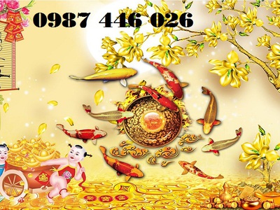 Gạch tranh 3d các chép cửu ngư đồ HP9283 8