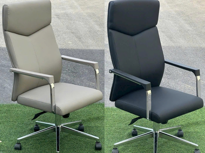 Ghế lãnh đạo nệm da chân bánh xe CM4602-P tại HCM 0