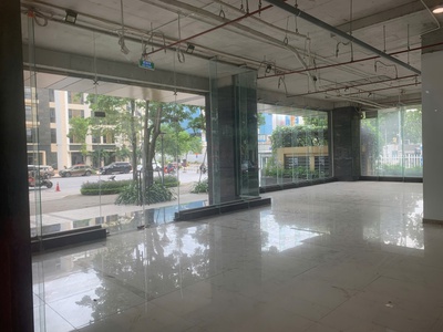 Cho thuê mặt bằng văn phòng làm Ngân hàng, Nhà Hàng, Showroom, Thời trang 243m2 Tầng 1 6th Element 0