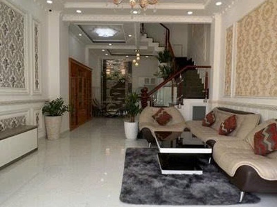 Nhà hẻm xe hơi 6m tân hương - tân phú - 55m2 -  4.6x12 - 4 tầng  -  giá 6.5 tỷ. 1