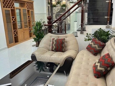 Nhà hẻm xe hơi 6m tân hương - tân phú - 55m2 -  4.6x12 - 4 tầng  -  giá 6.5 tỷ. 2