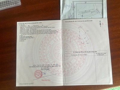 Lô góc 2 mặt tiền tại thị trấn phước hải . đường nhựa khu dân cư  tổng dt 276m có 100,1m thổ 2