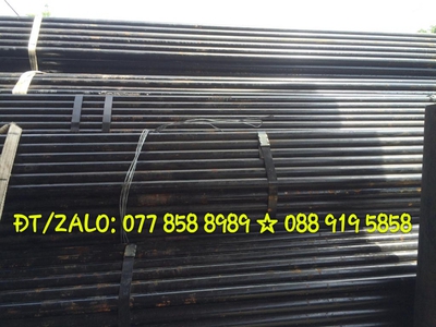 Ống Khói,Thép Ống Chịu Nhiệt, Thép Ống Đúc ASTM A106 Gr.B, Ống Lò Hơi Nhật 60 3,9ly, 73 5,2ly 76 6