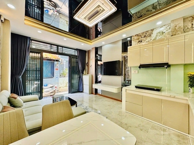 L1577 ⭐ ngay cv làng hoa gò vấp, shr, vuông, 3 tầng, 4x8m, 5.x tỷ 3