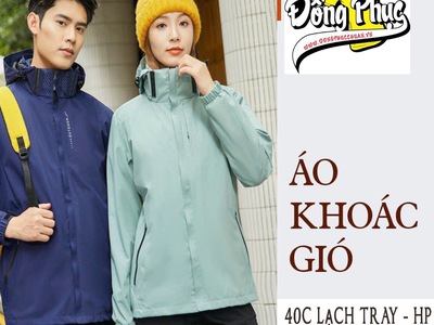 Đặt Đồng phục áo gió công ty, quán coffee, nhà hàng 40C Lạch Tray Hải Phòng 8